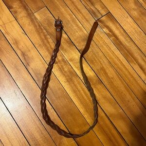 American Eagle Outfitters Braided Leather Belt